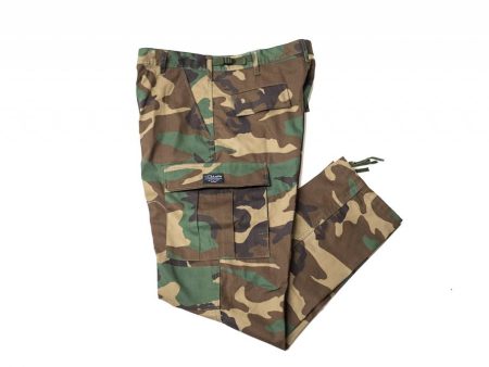 BLUETILE SURPLUS CARGO PANT CLASSIC CAMO For Sale