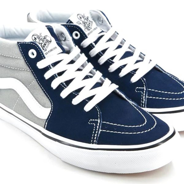 VANS SKATE GROSSO MID DRESS BLUE For Discount