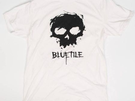 ZERO X BLUETILE SKULL T-SHIRT WHITE Online Sale