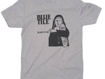 BLUETILE SLAP IT IN RMX T-SHIRT GRAY   BLACK For Cheap