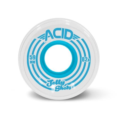 ACID WHEELS JELLY SHOTS 82a 59mm WHITE Online