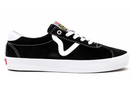 VANS SKATE SPORT BLACK   WHITE Supply