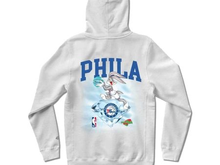 DIAMOND x SPACE JAM x 76ERS HOODIE For Cheap