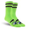 TOY MACHINE SECT EYE SOCK GREEN Supply