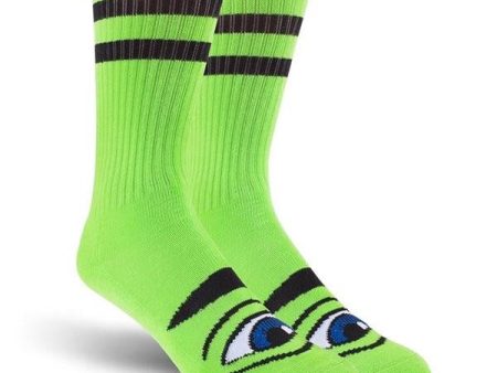 TOY MACHINE SECT EYE SOCK GREEN Supply