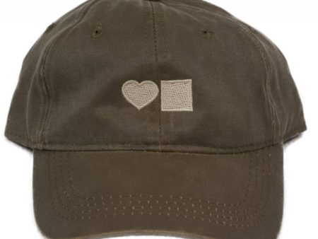 BLUETILE WAXED CANVAS DAD HAT KHAKI Online Sale