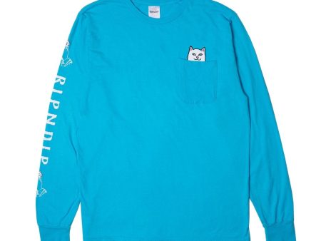 RIP N DIP LORD NERMAL LONG SLEEVE BLUE on Sale