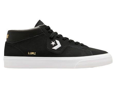 CONVERSE LOUIE LOPEZ PRO MID BLACK  WHITE For Sale