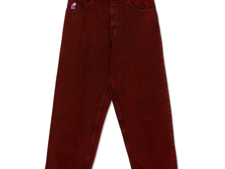 POLAR BIG BOY JEANS RED BLACK For Cheap