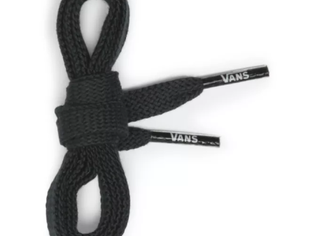 VANS 36  FLAT LACES BLACK Online Sale