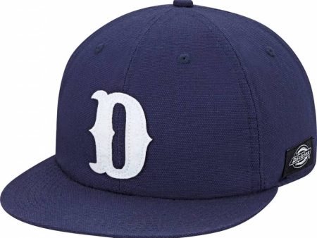 DICKIES  67 VINTAGE FLAT BILL CAP (BLUE   WHITE) Online Hot Sale