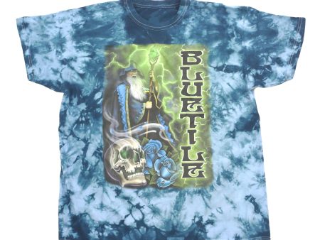 BLUETILE TRIPPY WIZARD T-SHIRT MYSTIC BLUE on Sale