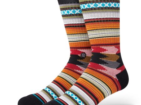 STANCE SOCKS BARON BLACK LARGE Online Sale