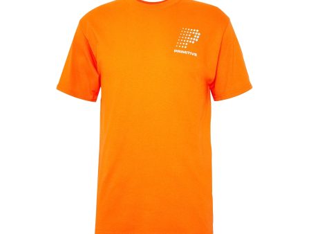 PRIMITIVE CONNECTION T-SHIRT ORANGE Hot on Sale