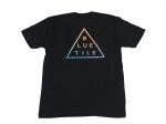 BLUETILE TRI-DYE T-SHIRT BLACK For Discount