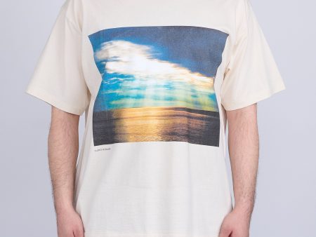 nanamica OOAL Photo Print T-Shirt Ecru Sale