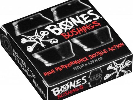 BONES HARDCORE BUSHINGS HARD BLACK BLACK For Cheap