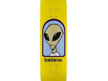 ALIEN WORKSHOP BELIEVE YELLOW 7.75 Discount