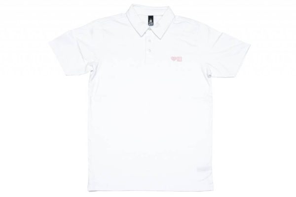 BLUETILE SURPLUS LOVE BLUETILE POLO WHITE   PINK Supply