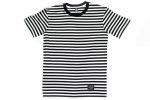 BLUETILE SURPLUS STRIPED TEE BLACK   WHITE Fashion