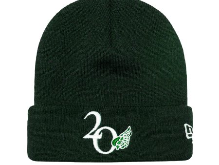 20 Year Beanie Forest Green Sale