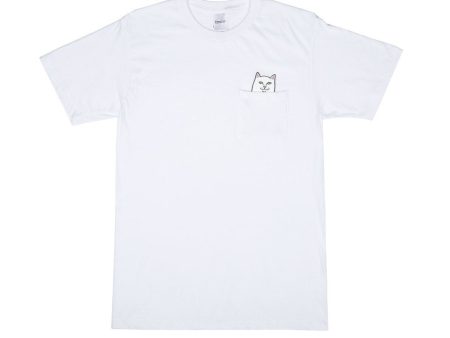 RIP N DIP LORD NERMAL POCKET TEE WHITE For Sale