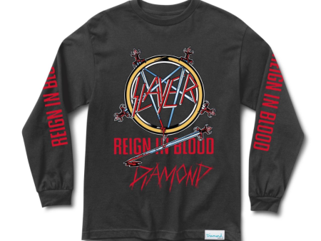 DIAMOND x SLAYER REIGN IN BLOOD LONG SLEEVE For Sale