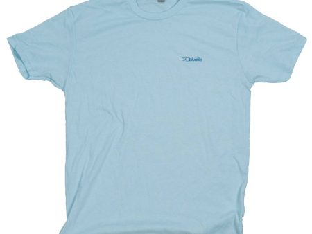 BLUETILE NO POCKET T-SHIRT BLUE   BLUE Hot on Sale