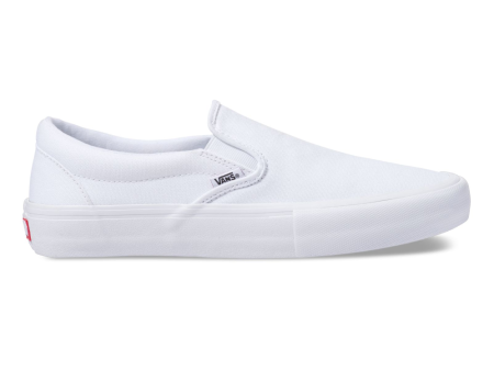 VANS SLIP ON PRO WHITE   WHITE For Discount