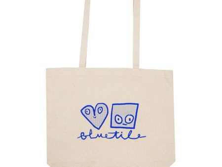 BLUETILE X SPINA CURSIVE LOGO TOTE Cheap