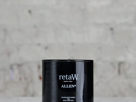 retaW Candle ALLEN (Black) Discount