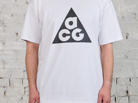 Nike ACG HBR Logo Short-Sleeve T-Shirt Summit White Fashion