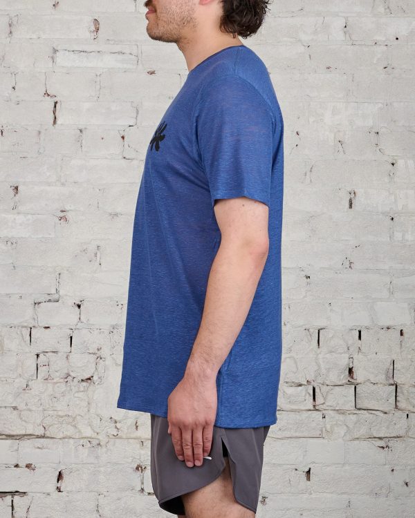 District Vision Sukha Hemp T-Shirt Ocean Blue Online Hot Sale