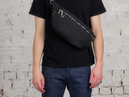 Rick Owens Bonotto Bumbag Heavy Cordura Black Cheap