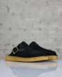 Clarks Originals Men s Trek Mule Black Suede Supply