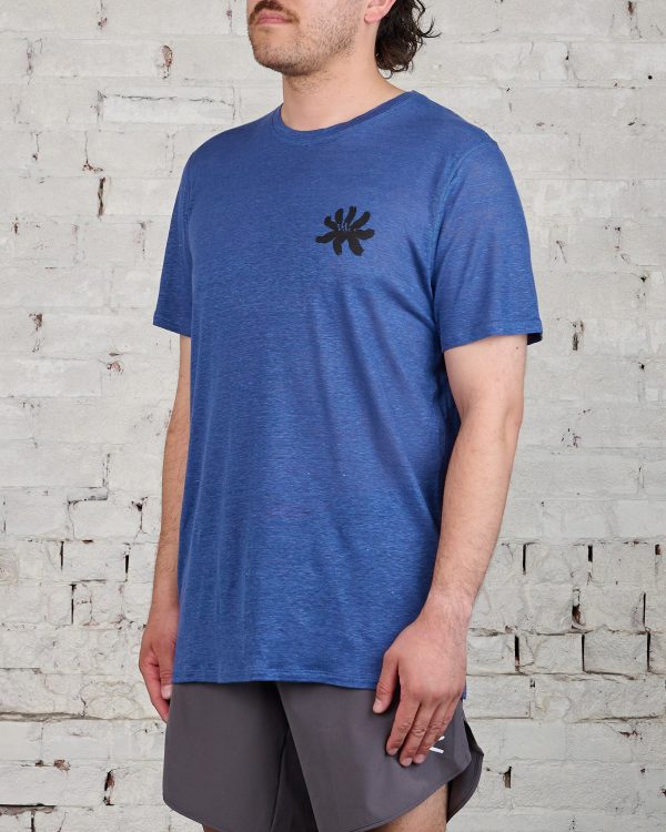 District Vision Sukha Hemp T-Shirt Ocean Blue Online Hot Sale