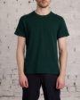 Reigning Champ 1x1 Slub T-Shirt British Racing Green Fashion