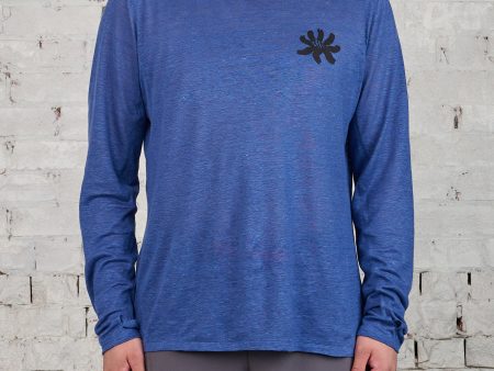 District Vision Sukha Hemp Long Sleeve T-Shirt Ocean Blue Online