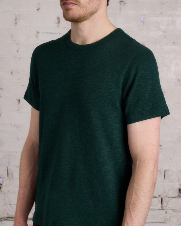 Reigning Champ 1x1 Slub T-Shirt British Racing Green Fashion